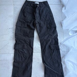 Blue Zara Cargo Pants